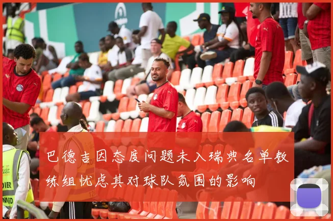 巴德吉因态度问题未入瑞典名单教练组忧虑其对球队氛围的影响