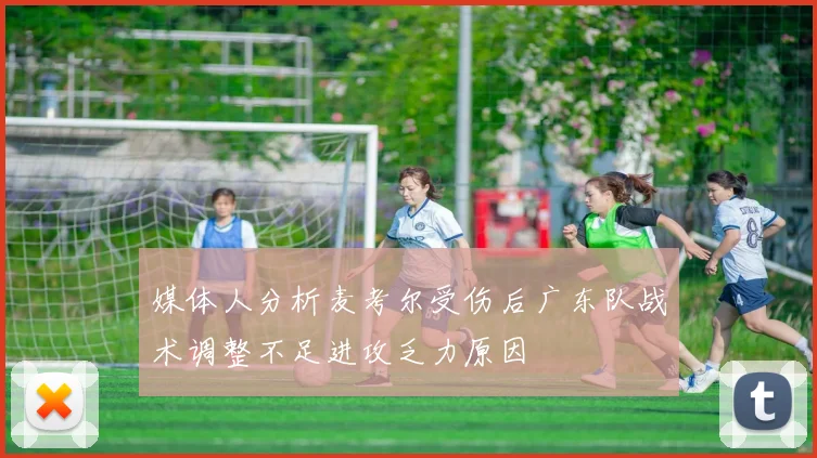 媒体人分析麦考尔受伤后广东队战术调整不足进攻乏力原因