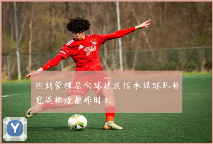 热刺管理层向球迷发信承诺球队将重返辉煌巅峰时刻